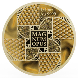 Niue: Magnum Opus 1/10 unce zlata 2023 Prooflike
