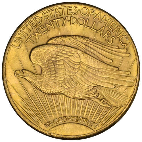 Saint-Gaudens Gold Double Eagle 20 Dólares Varias Anualidades Condición 2