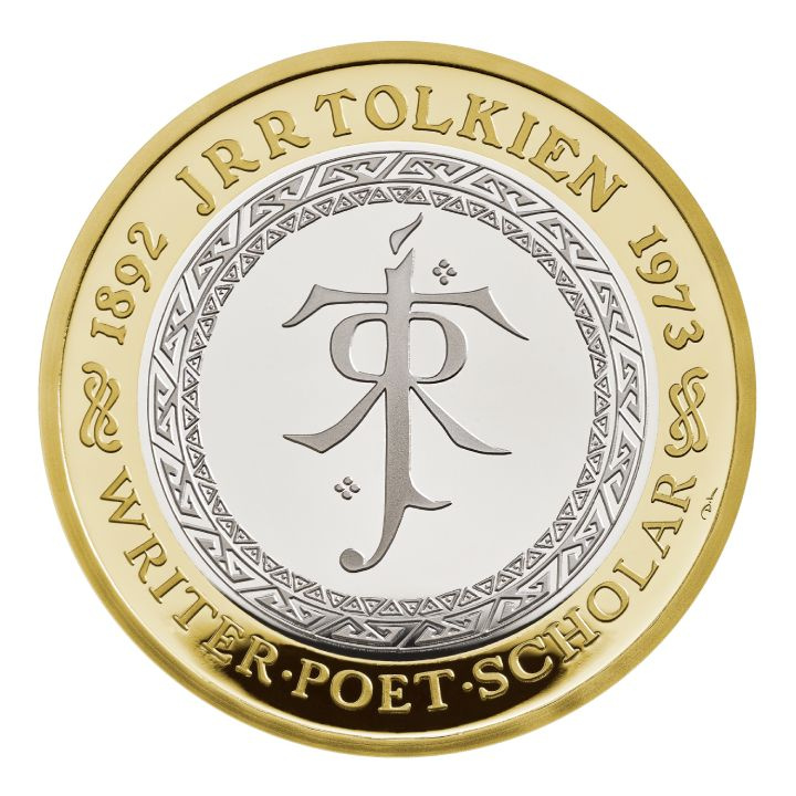 Set di 5 monete Regno Unito Platino 2023 Proof Commemorative Coin