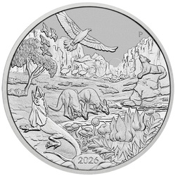 Platina érme Perth Mint: The Outback 1 uncia Platina 2026