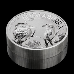 Kookaburra 5 oz Silber 2023 Incused