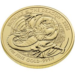 Myths & Legends: Beowulf and The Dragon 1 oz Oro 2025