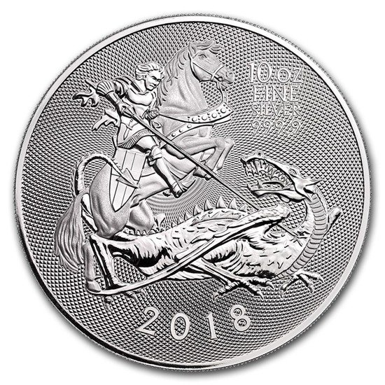 Valiant 10 oz Silber 2018