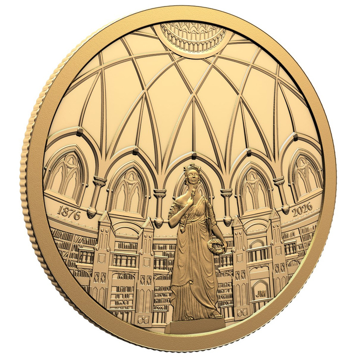 Moneta d’Oro 150th Anniversary of the Library of Parliament $200 Oro 2026 Proof