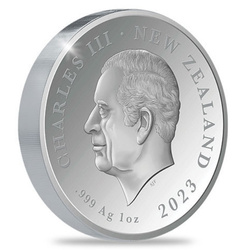 Ensemble de 2 pièces Nouvelle-Zélande : Avatar - La voie de l'eau « Neytiri et Jake » coloré 2 x 1 once d'argent 2023 Proof