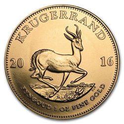 Krugerrand 1 unce zlata 2016