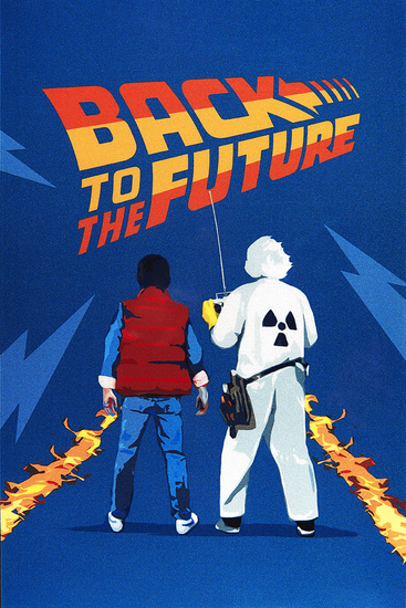 Vissza a jövőbe: Marty McFly és Doc Brown 35 gramm ezüst 2021 (ezüstfólia)