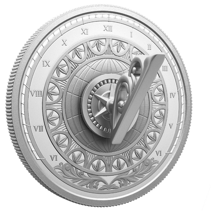 Kanada The Sundial 1 oz stříbro 2026 Proof