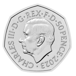 Set di 5 monete Regno Unito Rame-nichel 2023 Moneta commemorativa