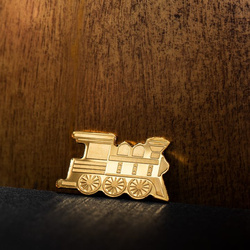 Palau: Golden Train 0,5 grama Złota Silk Coin