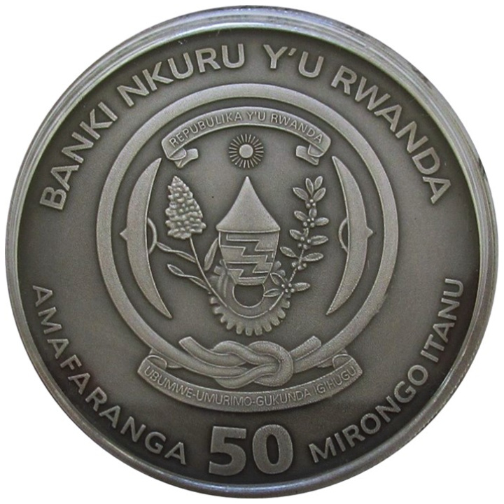Rwanda: Nautical Ounce - Cutty Sark 1 uncja Srebra 2024 Antique Finish