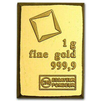 1 gram Goldbarren Unsortierbar