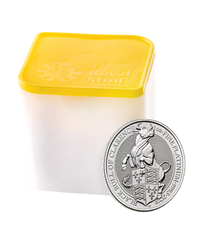 The Queen’s Beasts: The Black Bull of Clarence 1 oz Platinum 2019