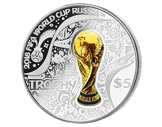 FIFA World Cup 1 oz Silber 2018 Proof