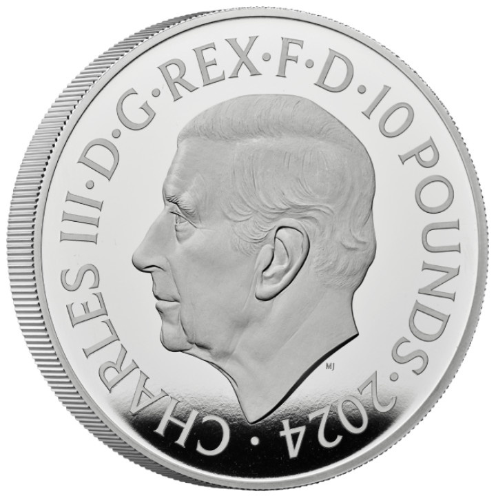 III. Károly király koronázása 1/40 uncia arany 2023 Proof