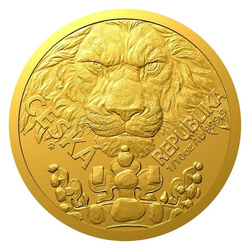Niue: Czech Lion 1/10 uncji Złota 2023