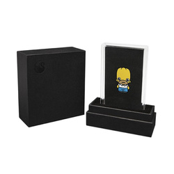 Tuvalu: Homer Simpson barevná 1 unce stříbra 2022 Minted Minis Coin