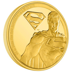 Niue: DC Comics - Superman 1/4 oz Gold 2022 Proof