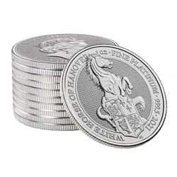 The Queen’s Beasts: The White Horse of Hanover 1 oz Platinum 2021