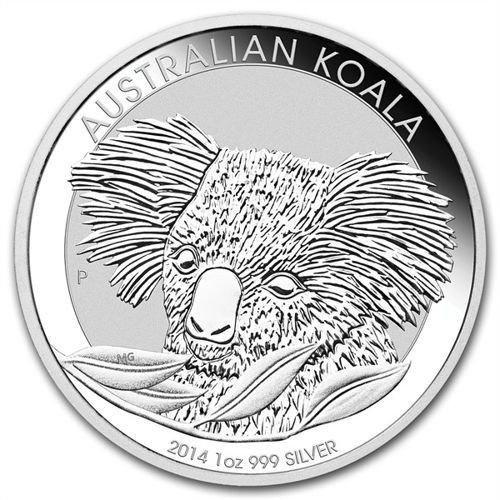 Koala 1 uncia ezüst 2014