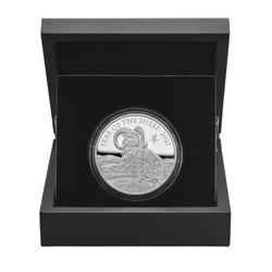 Moneda de plata The Royal Mint: Lunar - Año de la Oveja 5 onzas de plata 2027 Proof
