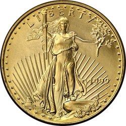 American Eagle 1/2 oz Gold 1999
