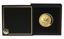Set Australian Kangaroo 1 oncia e 2 once d'oro 2022 Proof