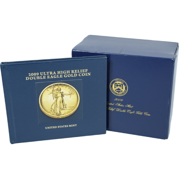 Double Eagle 20 Dollar Złoto 2009 Ultra High Relief