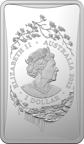 Bar Lunar: Year of the Tiger 1/2 oz Silver 2022 Frosted Ingot