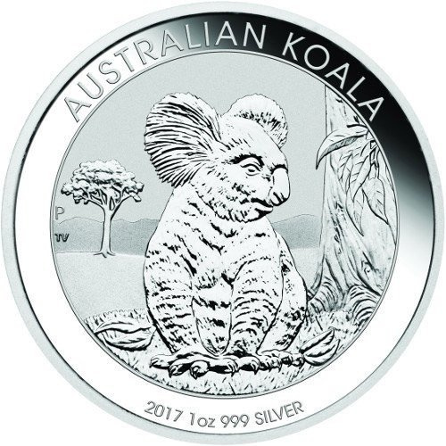 Koala 1 uncja Srebra 2017