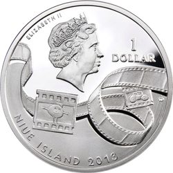 Silbermünze Cartoon Characters: Bugs Bunny 1 Dollar Silber 2013