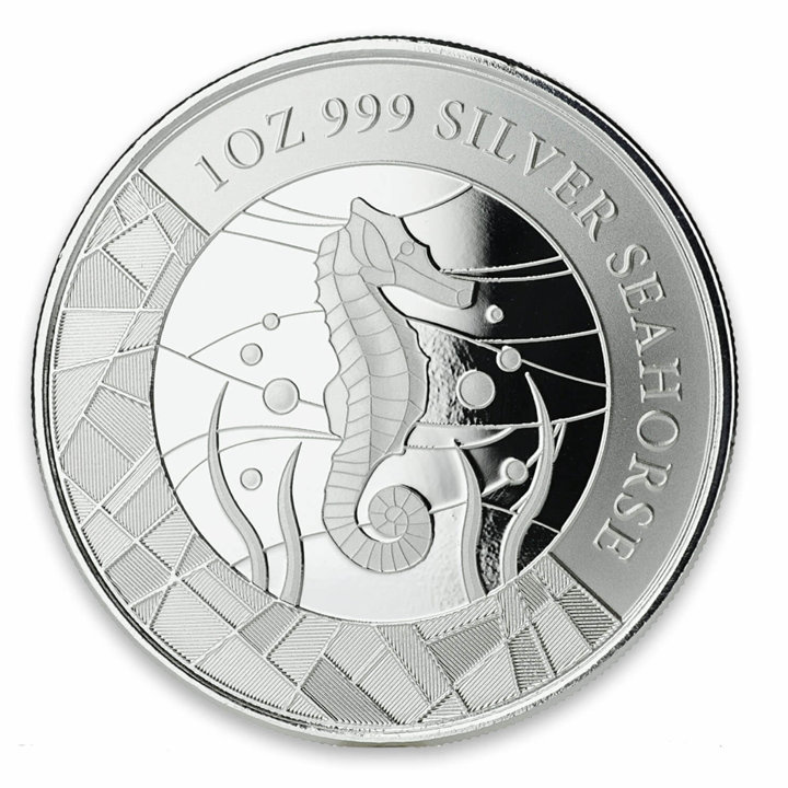 Samoa: Seahorse 1 oz Silver 2018