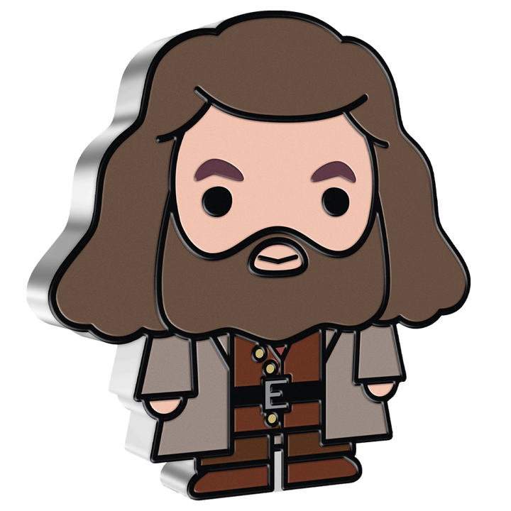 Niue : Harry Potter – Hagrid – Chibi Coin colorisé, 1 once d’argent, 2020, Proof.