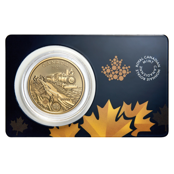 Canada Klondike: Gorączka Złota - Passage for Gold 1 uncja Złota 2023 Uszkodzony Certipack