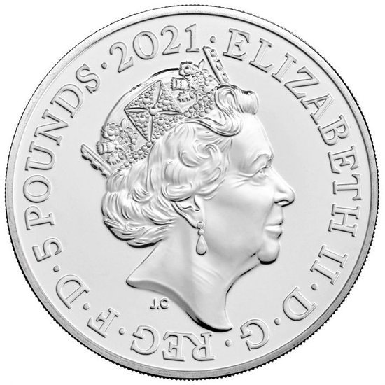 150. výročí Royal Albert Hall 28,28 gramů měděného niklu 2021