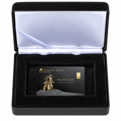0.5 g Heimerle Meule gold bar in a presentation case – gift set