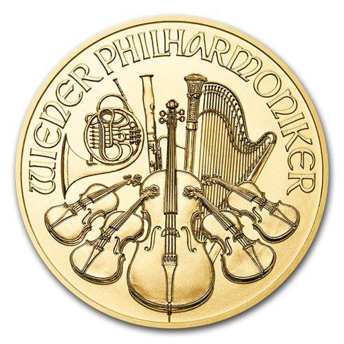Filarmonica di Vienna 1 oncia d'oro 2018