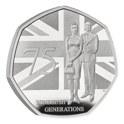 Set di 5 monete Regno Unito Rame-nichel 2023 Premium Proof Commemorative Coin