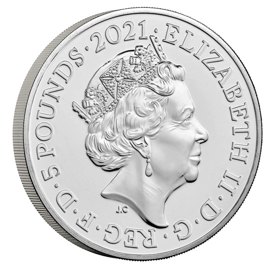 95e anniversaire de la reine Elizabeth II 28,28 grammes de cuivre-nickel 2021