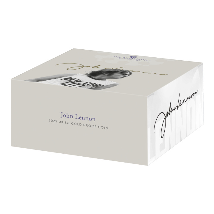 John Lennon 1 uncja Złota 2025 Proof