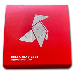 Niue: Bella Ciao 1 oz Silver 2022 Prooflike
