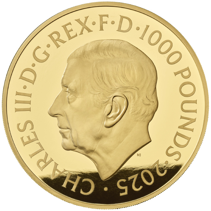 Royal Mint Lunar: Anno del Serpente 1000 grammi d'oro 2025 Proof