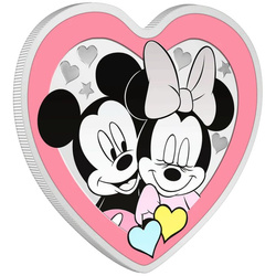 Niue: Disney - L'amore vince sempre colorato 1 oncia d'argento 2023 Proof