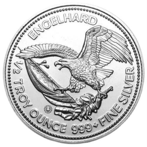 Сребърен медал Engelhard Prospector 1/2 унция Сребро 2026 Prooflike