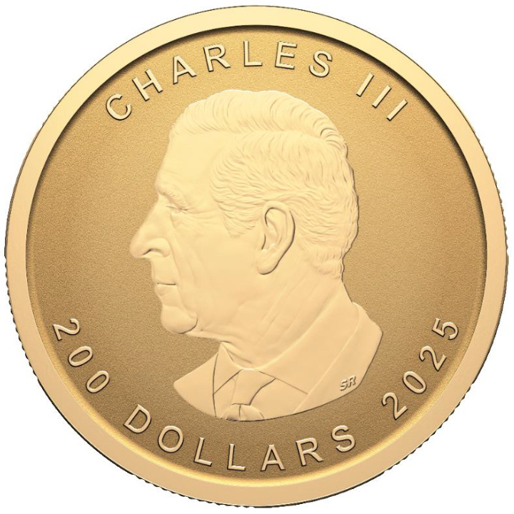 Canada: “Our Purest Maple Leaf” - Foglia d'acero canadese 1 oncia d'oro 2025