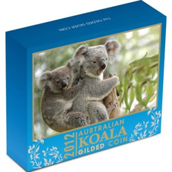Koala Gilded Coin 2012 1 oz Silver