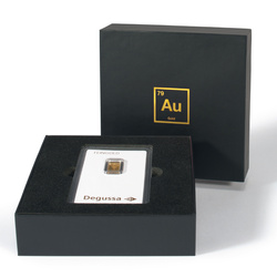 Leuchtturm - gift box Auram for 1 gold bar in blister packaging
