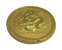 Lunar I: Año del Dragón 1 oz Oro 2000