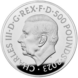  The Lion and The Eagle 1000 g Silber 2023 Proof Coin