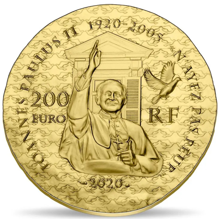 Francia: French Women -Sœur Emmanuelle 200 Euro Proof Oro 2020